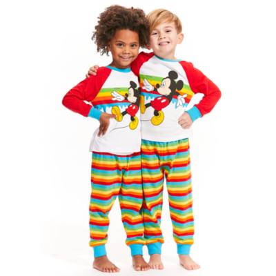 Disney Store Mickey Mouse Striped Pyjamas For Kids