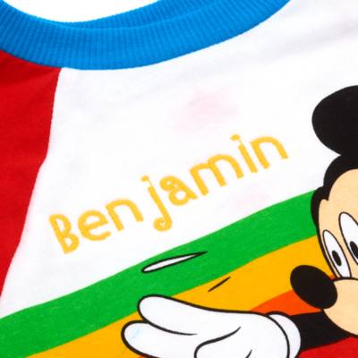 Disney Store Mickey Mouse Striped Pyjamas For Kids