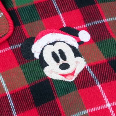 Mickey Mouse Festive Plaid Pyjamas For Kids