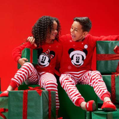 Pijama infantil polar navide&ntilde;o Mickey Mouse
