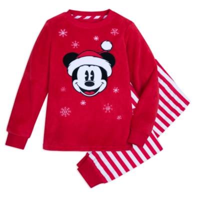 Pijama infantil polar navide&ntilde;o Mickey Mouse