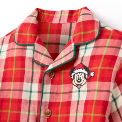 Mickey Mouse Festive Plaid Pyjamas for Kids