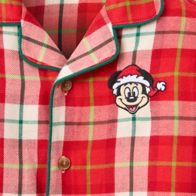 Mickey Mouse Festive Plaid Pyjamas for Kids
