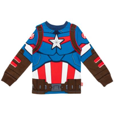 Captain America Costume Pyjamas For Kids