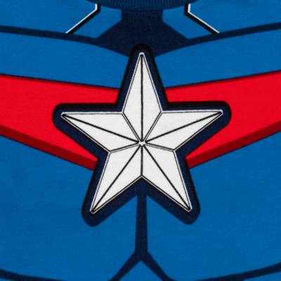 Captain America Costume Pyjamas For Kids