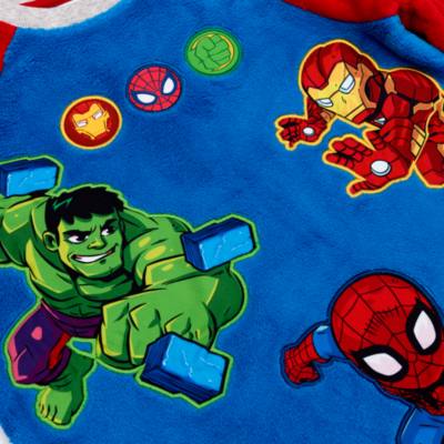 Marvel Super Hero Adventures Fluffy Pyjamas For Kids