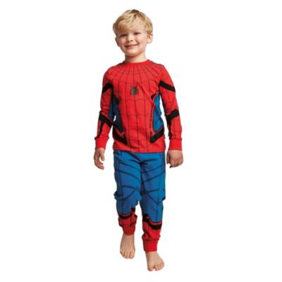 Disney Store Spider-Man Organic Cotton Costume Pyjamas For Kids