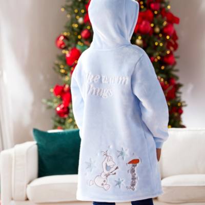 Olaf Oversized Lounge Hooded Top For Kids, Frozen