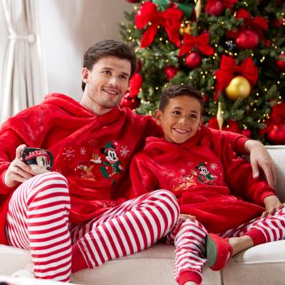 Mickey Mouse and Pluto Festive Oversized Lounge Hooded Top For Kids