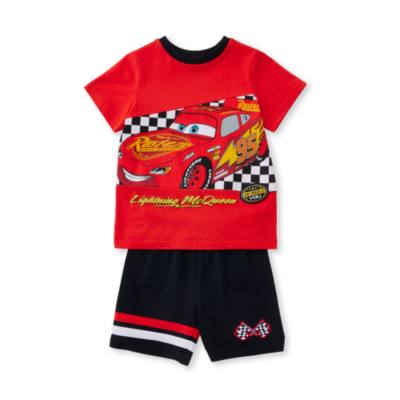 Lightning McQueen Shortie Pyjamas For Kids, Disney Pixar Cars