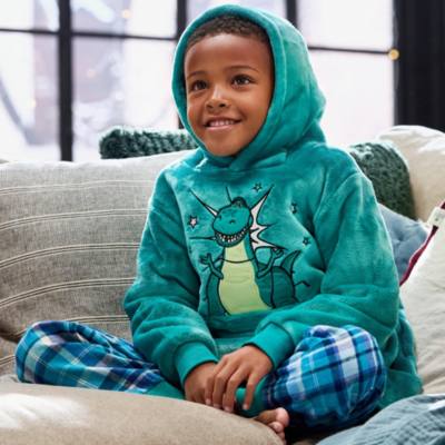 Haut d'int&eacute;rieur Rex &agrave; capuche coupe large pour enfants, Toy Story