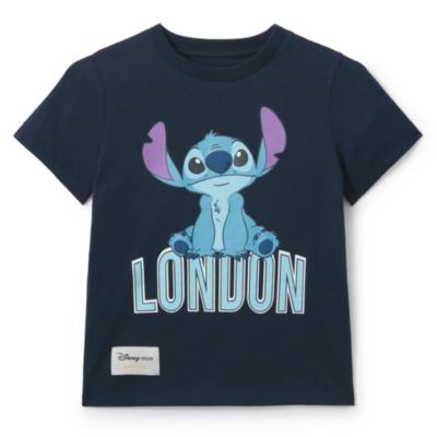 Stitch London Dark Blue T-Shirt For Kids, Lilo & Stitch