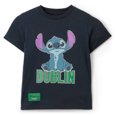 Stitch Dublin Dark Blue T-Shirt For Kids, Lilo & Stitch