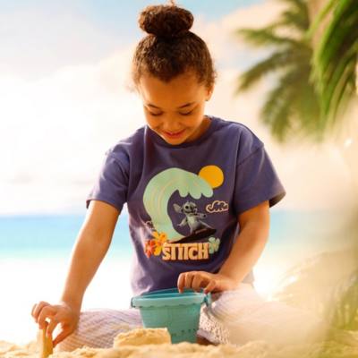 Lilo & Stitch - Stitch - Realfilm - Blaues T-Shirt für Kinder