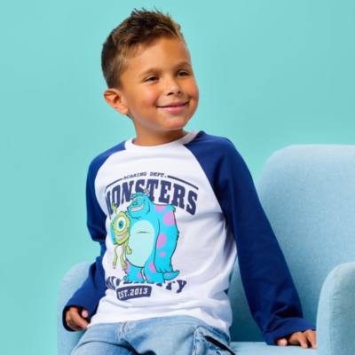 Camiseta de manga larga infantil Monstruos University