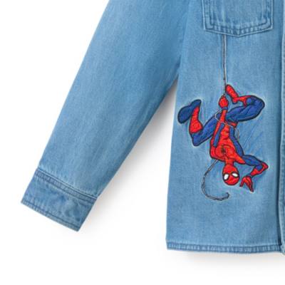 Spider-Man - Denim-Shirt f&uuml;r Kinder