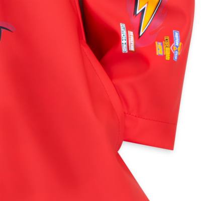 Lightning McQueen Hooded Rain Jacket for Kids, Disney Pixar Cars