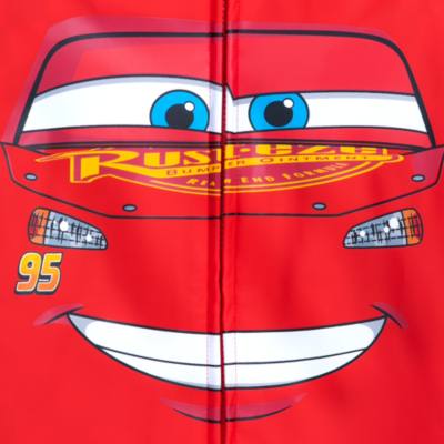 Lightning McQueen Hooded Rain Jacket for Kids, Disney Pixar Cars