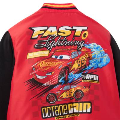 Lightning McQueen Varsity Jacket For Kids, Disney Pixar Cars
