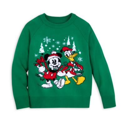 Mickey Mouse and Donald Duck Christmas Jumper For Kids