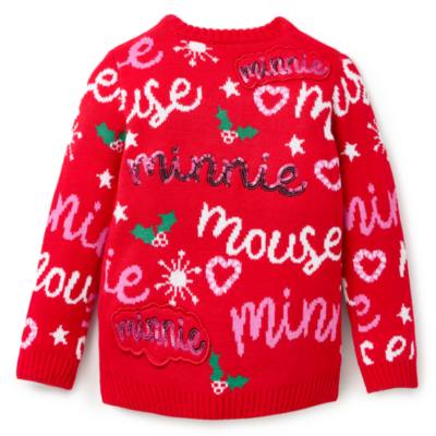 Pull de No&euml;l Minnie pour enfants