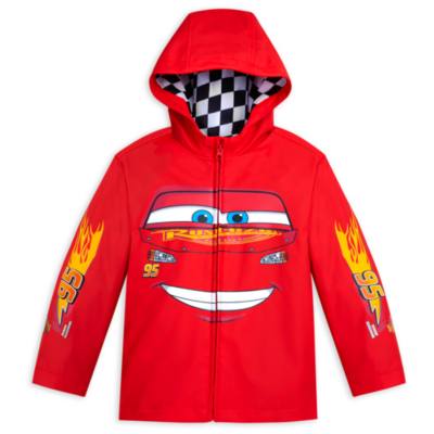 Imperm&eacute;able Flash McQueen &agrave; capuche pour enfants, Disney Pixar Cars