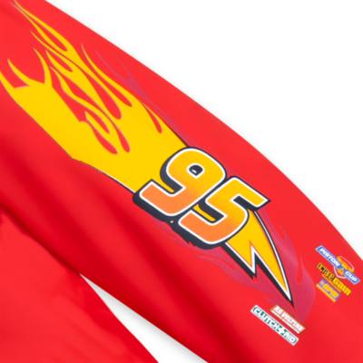 Lightning McQueen Hooded Raincoat for Kids, Disney Pixar Cars