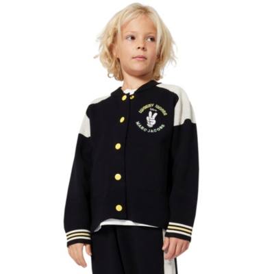 Marc Jacobs Mickey Mouse Knit Cardigan for Kids