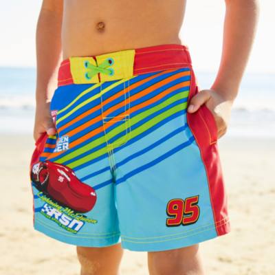 Lightning McQueen Swimming Trunks For Kids