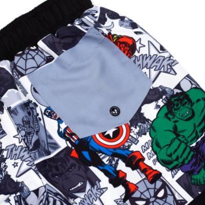 Disney Store Marvel Comics Swim Trunks For Kids