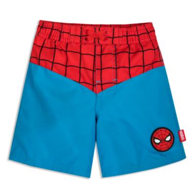 Disney Store Spider-Man Swimming Trunks For Kids