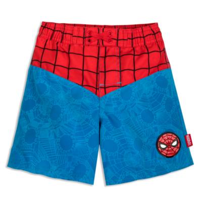 Disney Store Spider-Man Swimming Trunks For Kids