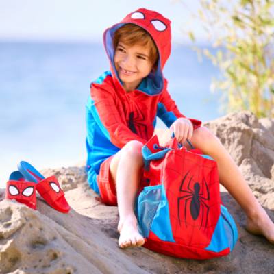Spider-Man Hooded Rash Guard For Kids