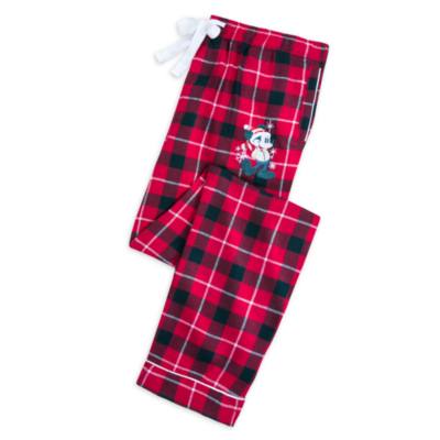 Disney Store Mickey Mouse Pyjama Bottoms For Adults, Walt's Holiday Lodge