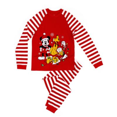 Disney Store Mickey and Friends Holiday Cheer Men's Pyjamas