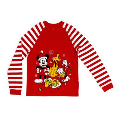 Disney Store Mickey and Friends Holiday Cheer Men's Pyjamas