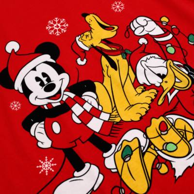 Disney Store Mickey and Friends Holiday Cheer Men's Pyjamas