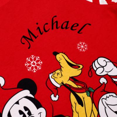 Disney Store Mickey and Friends Holiday Cheer Men's Pyjamas