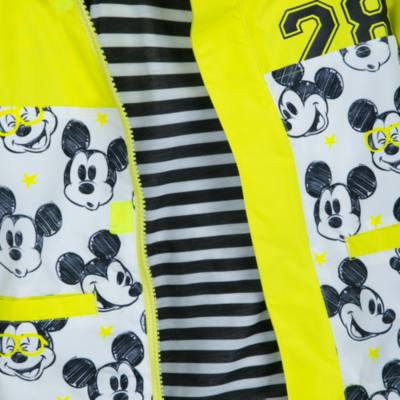 Disney Store Mickey Mouse Packable Raincoat For Kids