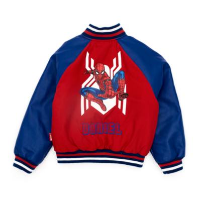 Disney Store Spider-Man Varsity Jacket For Kids