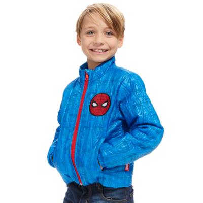 Disney Store Spider-Man Puffer Jacket For Kids