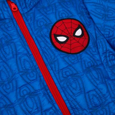 Disney Store Spider-Man Puffer Jacket For Kids
