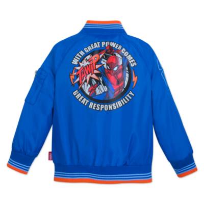 Disney Store Spider-Man Bomber Jacket For Kids