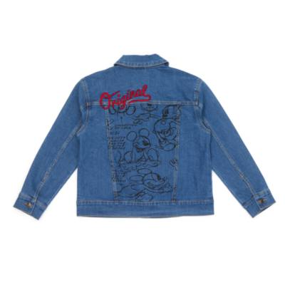 Disney Store Mickey Mouse Denim Jacket For Kids