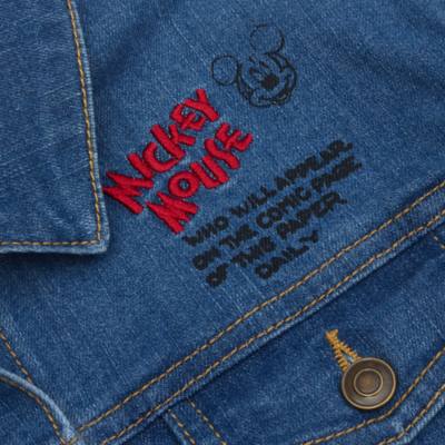 Disney Store Mickey Mouse Denim Jacket For Kids