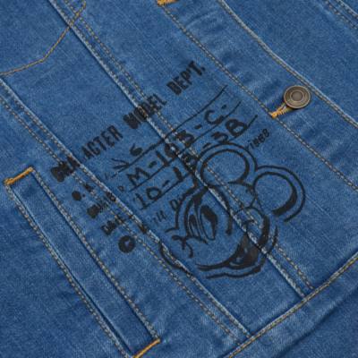 Disney Store Mickey Mouse Denim Jacket For Kids