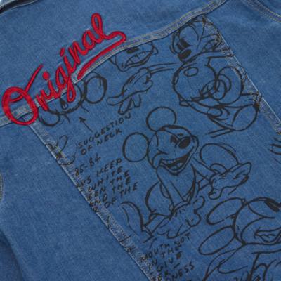 Disney Store Mickey Mouse Denim Jacket For Kids