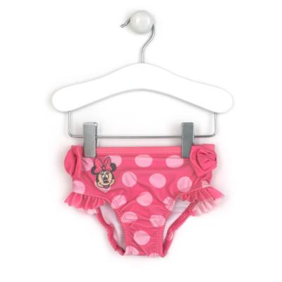 Costume Da Bagno Bambina Minnie Blu - Mutandina In Poliestere Ed Elastan, Licenza Disney - Foto 4