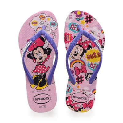 Havaianas Tongs Minnie Roses Pour Enfants Shopdisney