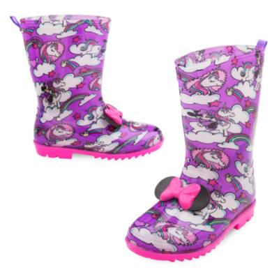 Disney Store Minnie Mouse Wellington Boots For Kids
